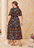 Boho Plus Size Riviera Maxi Dress For Women